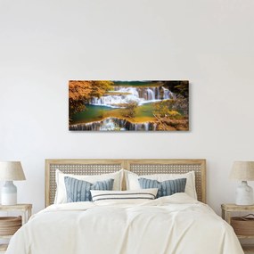 Kép - Huay, Mae, Khamin, vízesés, Thaiföld (120x50 cm)