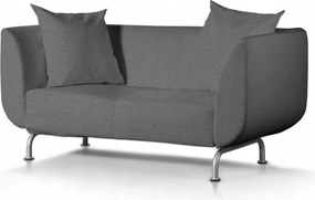 Strömstad 2 személyes kanapé huzat Ikea fekete