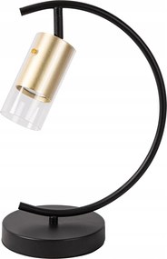 ML0693 Modern asztali lámpa arany-fehér GU10 Ricky Eko-light