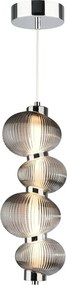 MILAGRO ML1423 BOLLA Modern Led Függesztett Lámpa Króm LED IP20