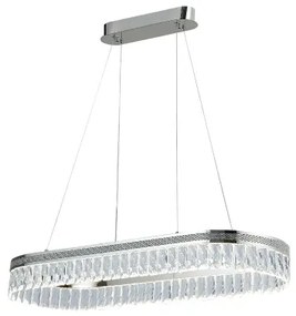 THALIA LED dimmelhető kristálycsillár kábellel LED/50W/230V 3000-6000K + távirányító