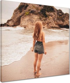 Vászonkép 40x40 Csinos nők Csajok Nagymamák