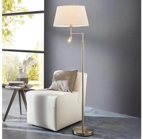 Eglo 94946 - Állólámpa SANTANDER 1xE27/60W + 1xLED/2,1W