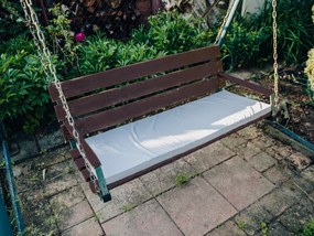 Padpárna 120x40 cm szürke