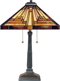 Quoizel STEPHEN QZ-STEPHEN-TL Asztali lámpa 2x60W/E27