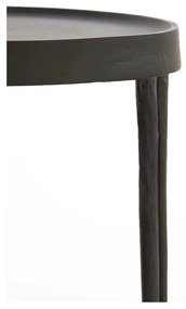 Fém kerek tárolóasztal szett 2 db-os ø 35 cm Tobias – Light &amp; Living