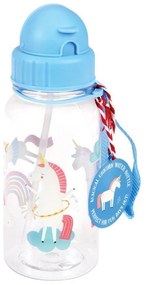Kék tritán gyerek ivópalack 500 ml Magical Unicorn – Rex London