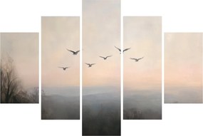 Kép - Madárcsapat (150x105 cm)