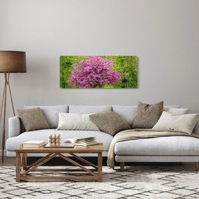 A réten virágzó fa képe (120x50 cm)
