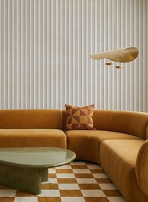 Esselle Home A La Mode Lolen bézs-krém csíkos vlies tapéta – 100616EH