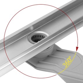 Zuhanylefolyó REA Neox Superflow BRUSH NICKEL 60