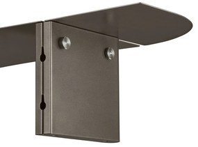 Szürke acél fali polc 80 cm Oru – Blomus