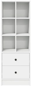 Fehér Polc Fehér MDF Standard Fehér Polc Négyszögletes Modern