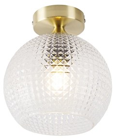 Okos Art Deco mennyezeti lámpa rézzel, beleértve a Wifi A60-at - Sphere