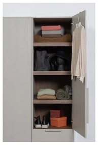 Szürke moduláris szekrény 55x210 cm Rens – WOOOD