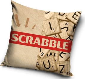 Scrabble Board Game párnahuzat 40x40 cm