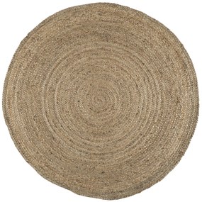 Juta szőnyeg ROUND NATURAL 120 cm