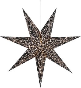 Fekete karácsonyi fénydekoráció Karla – Markslöjd