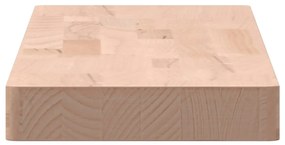 tömör bükkfa fali polc 80 x 20 x 4 cm