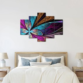 Kép - absztrakció, virág (150x105 cm)