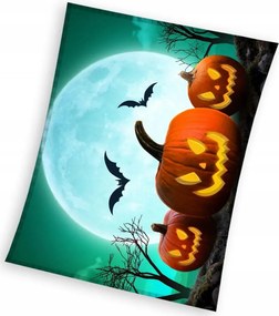 Halloween Moon coral fleece polár takaró 150x200cm