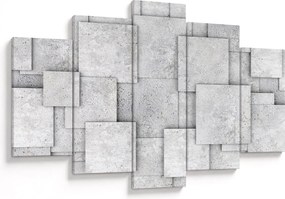 Kép - Betoncsempék absztrakciója (150x105 cm)