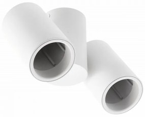 Lámpa Mennyezeti lámpatest LUPO, aluminium, 17.5x5.6x11.5, IP20, 2*GU10, max. 50W, kör, fehér