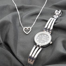 Giori Milano Női szett: Óra+lánc medállal