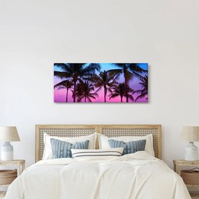 Kép - Pálmafák Miamiban (120x50 cm)