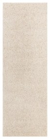 Krémszínű mosható futószőnyeg 80x240 cm Rocco Cream – Elle Decoration