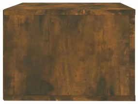 2db füstös tölgy színű fali éjjeliszekrény 50 x 36 x 25 cm