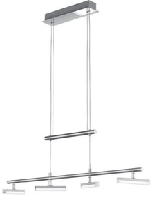Trio - LED Dimmelhető csillár zsinóron OPIUM 4xLED/4,5W/230V