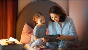 Fehér gyerek éjjelilámpa Lesley – Fischer &amp; Honsel