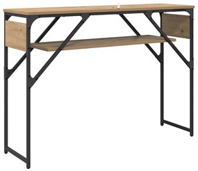 Konzolasztal Artisan tölgy 105x30x75cm Faanyag