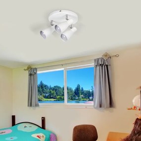 Rabalux 6028 - Spotlámpa EBONY 3xE27/20W/230V