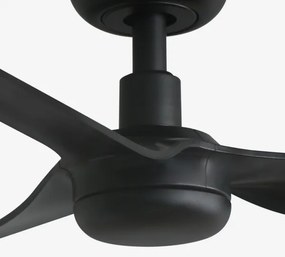 FARO 33822 - Mennyezeti ventilátor MINI PUNT S fekete átm. 90 cm + távirányítás