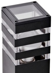 Kültéri lámpa TEKSAS szenzorral 1xE27/12W/230V IP44 74 cm antracit