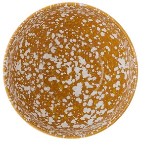 Carmel narancssárga-fehér agyagkerámia tálka, ø 15,5 cm - Bloomingville