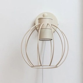 Falilámpa STARLIGHT 1xGU10/10W/230V krémszínű