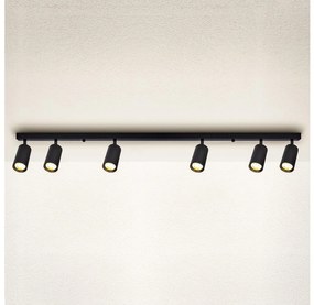 Brilagi - Spotlámpa SELE 6xGU10/30W/230V fekete WO-A9-OEM