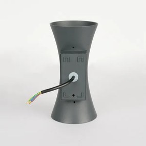 Brilagi - LED kültéri fali lámpa BICON LED/10W/230V antracit IP44