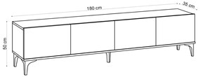TV asztal Nora Sapphire Oak
