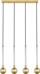 ZUMA LINE P0583-04A-2GHF MIDA Többágú Függesztett Lámpa Arany G9 IP20