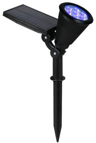 Napelemes LED talajba szúrható kültéri lámpa (magasság 36 cm) Festival – Trio