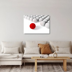 Gömbök képe (üvegen) (70x50 cm)