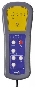 bordó bársony elektromos masszázsfotel