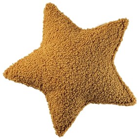 Barna buklé párna gyerek kanapéhoz Star – Wigiwama