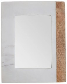 Fehér-natúr színű kő képkeret 20x25 cm Sena – Premier Housewares