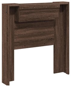 Fejtámla polcokkal Barna Tölgy 100 x 16,5 x 103,5 cm Faanyag