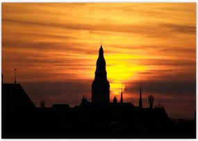 Poszterek 100x70 Lenyugvó nap